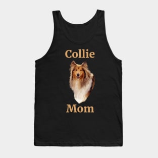 Collie Dog Mom Tank Top